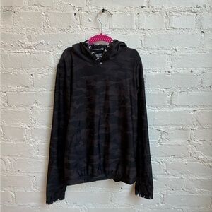 Athleta Black Camo Rashguard